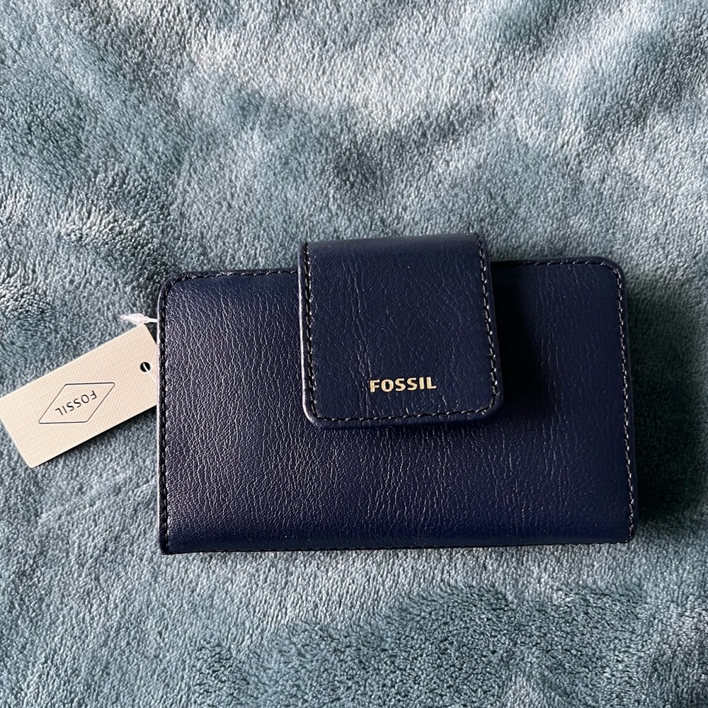 Fossil leather wallet
